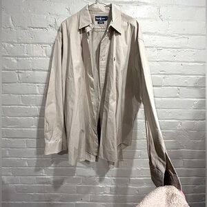 Polo Ralph Lauren Cotten Beige Button-Up